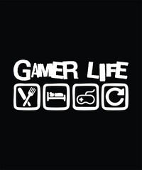 Gaming T Shirt Design
