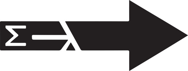 Bold Black Right-Pointing Arrow Icon