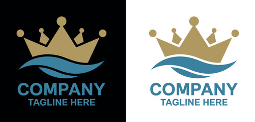 Luxury Company Logo Templates Crown