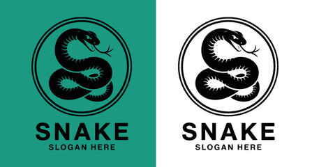 Snake Logo Design Template Options
