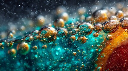 Bubbles in liquid