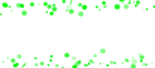 Green bokeh PNG. Soft blurred green bokeh light glow on transparent background. 