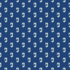 Water heater repair seamless pattern isolated on color background