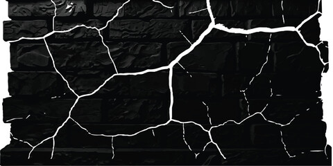 Soccer ball caught in a goal net against a textured stone wall pattern background