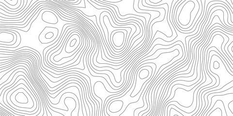 Abstract Topographic background. Geographic line map. Wavy pattern design. Paper texture imitation of a geographical map shades. Vector illustration.	