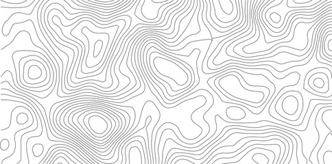 Abstract Topographic background. Geographic line map. Wavy pattern design. Paper texture imitation of a geographical map shades. Vector illustration.	
