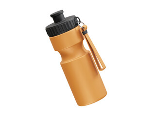 Water Bottle icon 3d render illustration 