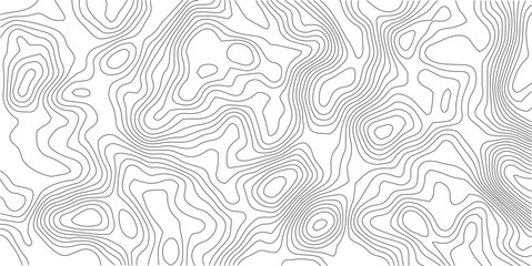 Abstract Topographic background. Geographic line map. Wavy pattern design. Paper texture imitation of a geographical map shades. Vector illustration.	