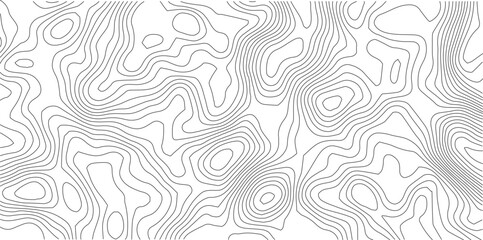 Abstract Topographic background. Geographic line map. Wavy pattern design. Paper texture imitation of a geographical map shades. Vector illustration.	