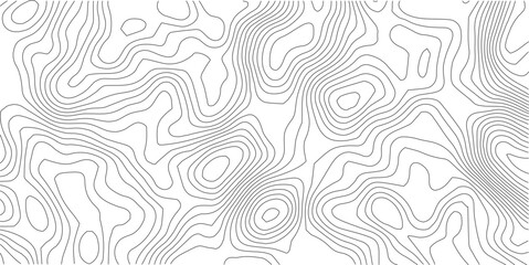Abstract Topographic background. Geographic line map. Wavy pattern design. Paper texture imitation of a geographical map shades. Vector illustration.	