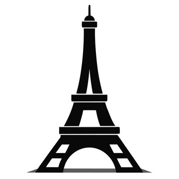 eiffel tower vector illustration