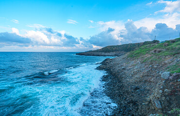 The scenic views of the İnceburun Lighthouse (Turkish: İnceburun Feneri) is an active lighthouse on the Black Sea coast, which was constructed in 1863 on İnceburun, on the cliffs of the northernmost p