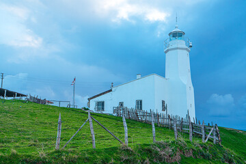 The scenic views of the İnceburun Lighthouse (Turkish: İnceburun Feneri) is an active lighthouse on the Black Sea coast, which was constructed in 1863 on İnceburun, on the cliffs of the northernmost p