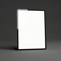 Modern Tablet Device on Transparent Background Mockup