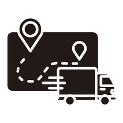 Delivery Tracking Icon