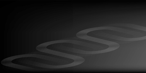 Black abstract background. Abstract elegant black background with shiny gold geometric lines.eps.10