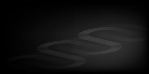 Black abstract background. Abstract elegant black background with shiny gold geometric lines.eps.10