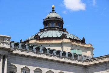 Library of Congress, Washington DC. American cultural landmark in Washington D.C.