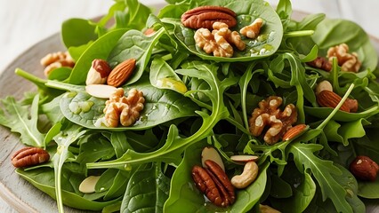 Healthy Gourmet Dishes in Editorial Food Photography Style