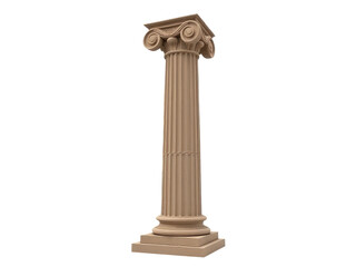 Fototapeta premium A tall column with a capital at the top, possibly in a government or city hall setting
