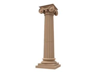A tall column with a capital at the top, possibly in a government or city hall setting