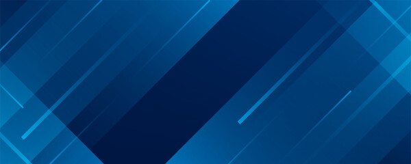 Obraz premium modern blue abstract background with elegant bright diagonal lines