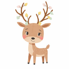 reindeer with red nose