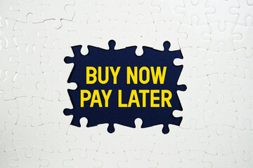 Jigsaw puzzle with a missing piece with 