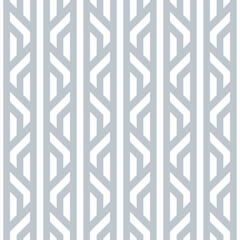 Abstract seamless pattern. Modern geometric background with intersecting stripes.