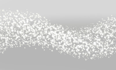 Sparkling dust particles. Lens flare with golden spark and camera glow effect magic radial light sparkle 