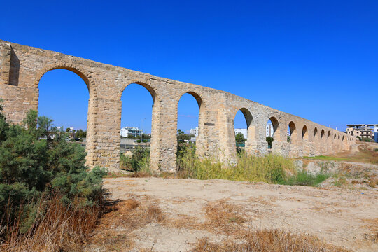 Kamares Aqueduct, also known as the Bekir Pasha Aqueduct, is an aqueduct near Larnaca, Cyp