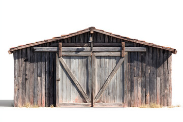 old wooden barn