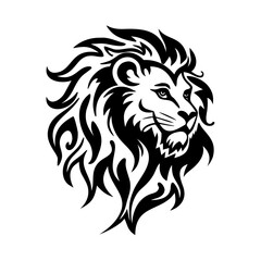 Obraz premium lion head vector