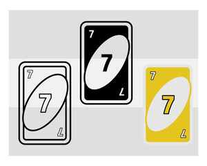 Card Game, Game Night, Family Party Game, Playing Card Game, Family Board Game, Silhouette, Cards Fun Game, Outline, Clipart,