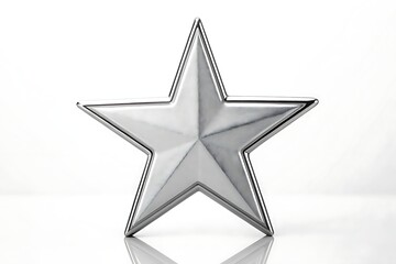 Obraz premium star isolated on white background