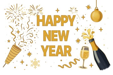 Happy New Year Luxury Poster_1