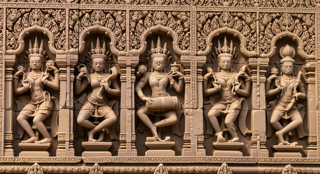 JAISALMER, INDIA - FEBRUARY 15: Interior of Jain temple on February 15, 2011 in Jaisalmer, India. Jaisalmer is called the "Golden City" because of the