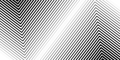 Black radial comics style lines isolated on white background. speed abstract. Vector illustration