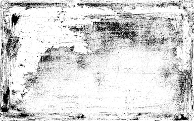 Black and white grunge urban texture vector with copy space. Abstract illustration surface dust and rough dirty wall background