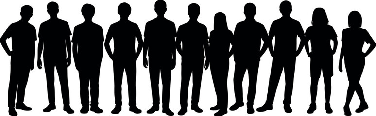 groupofpeoplestandinginvariousposes