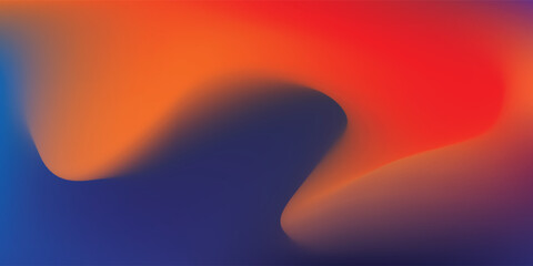 Vibrant Abstract Colorful Waves Design Element.