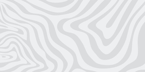 Light Gray Topographic Map Pattern Design.