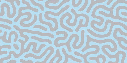 Abstract Squiggly Lines Pattern Design Element.