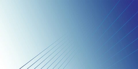 Cable Lines Against Blue Sky.