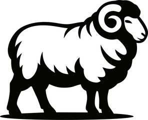black sheep illustration