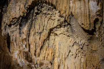 The Frasassi Caves are underground karst caves located in the municipality of Genga, in the...
