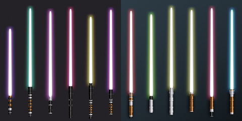 Light Saber, Energy Sword - Futuristic Energy Weapon