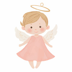 angel with heart