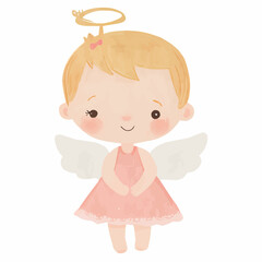 angel with heart