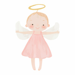 little angel girl